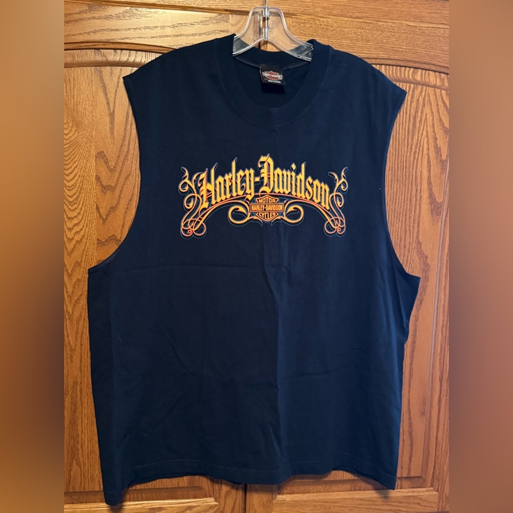 Harley-Davidson Savannah Georgia sleeveless shirt XXL like new